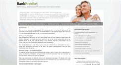 Desktop Screenshot of bankkrediet.net