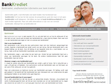 Tablet Screenshot of bankkrediet.net